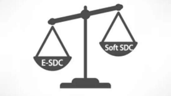 Jak porovnat mezi E-SDC a Soft SDC